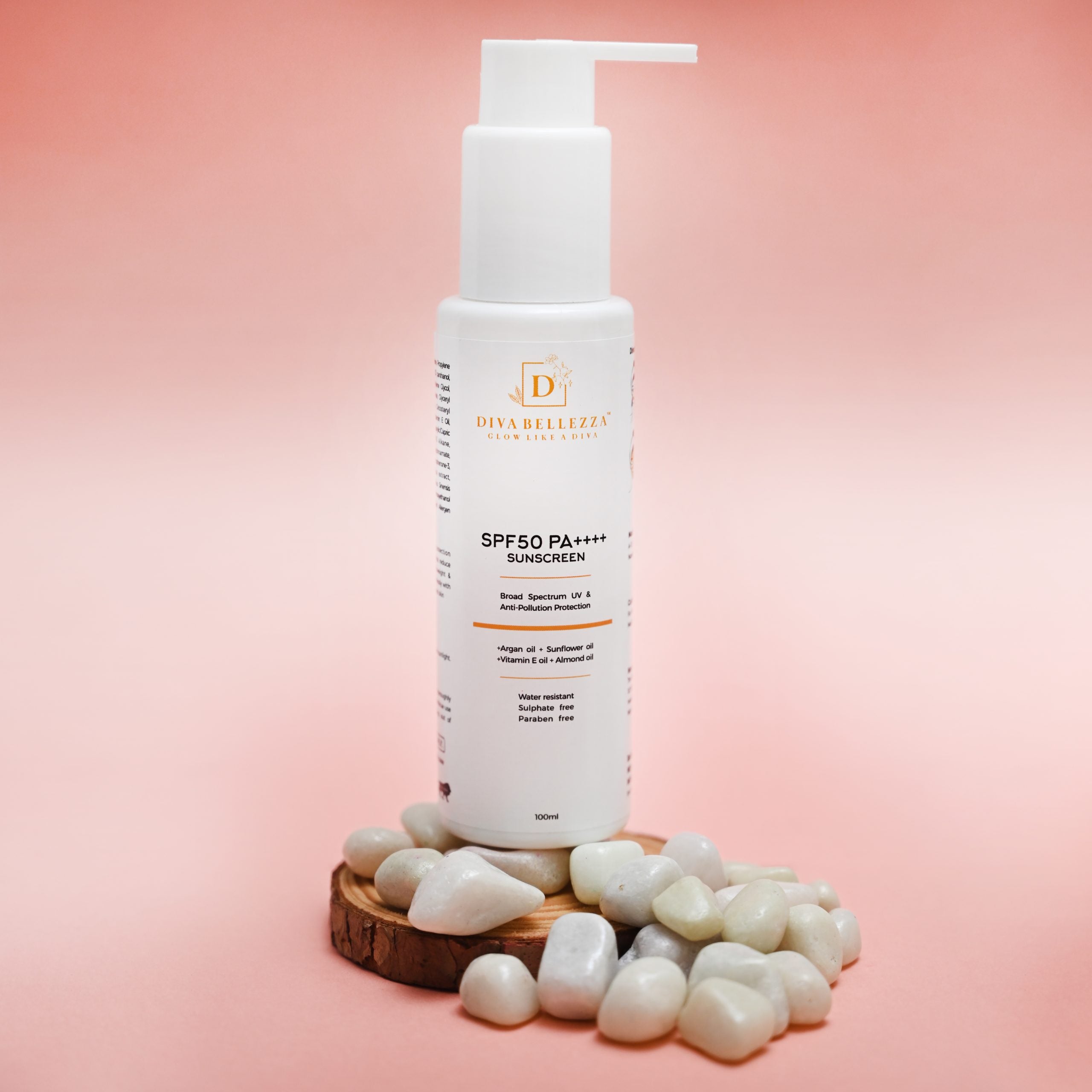 DivaBellezza™  SPF 50 PA++++ Broad Spectrum Sunscreen