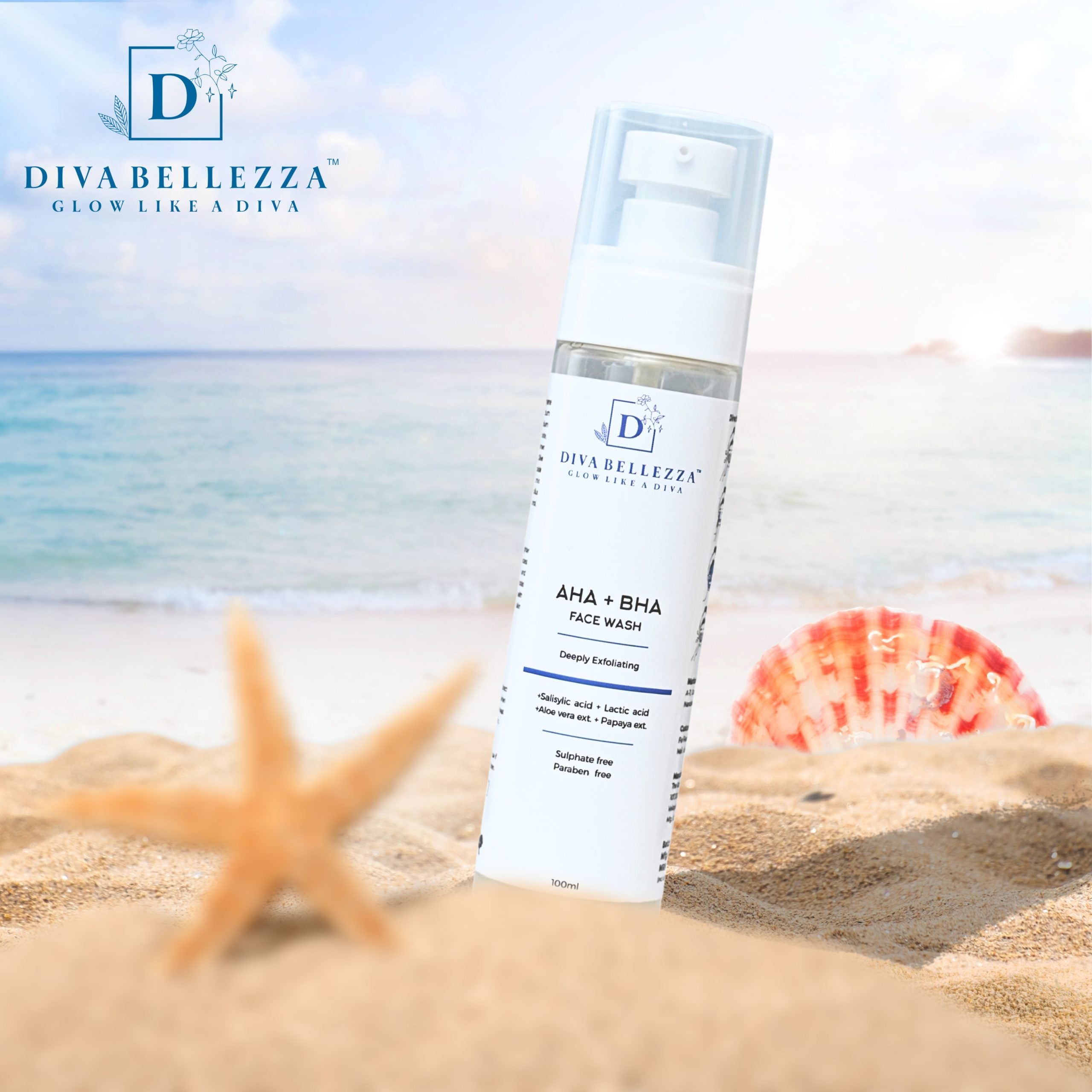 DivaBellezza™ AHA BHA Face Wash
