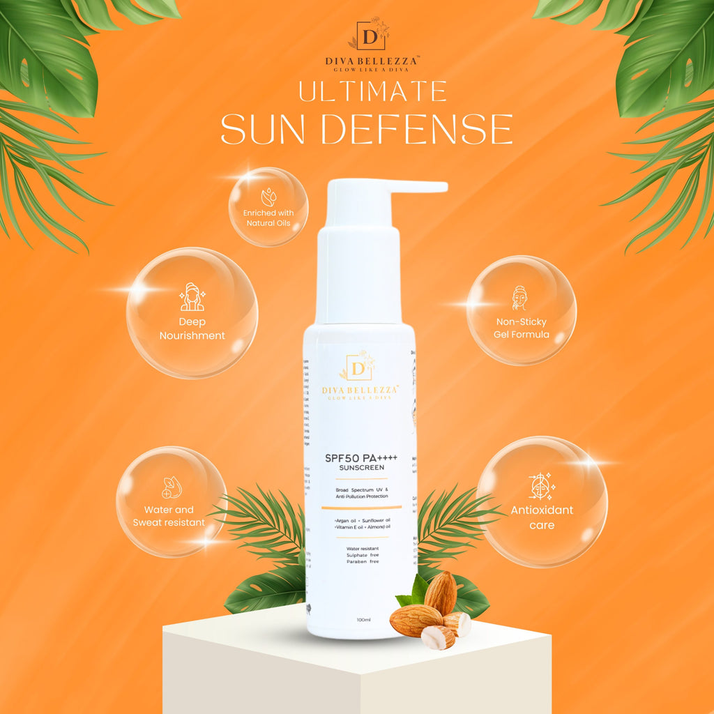 DivaBellezza™  SPF 50 PA++++ Broad Spectrum Sunscreen